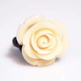 Rose Petal Custom Handmade Wire Ring - FashionByTeresa